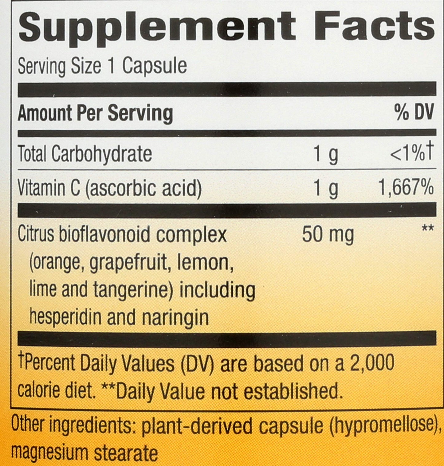 Nature's Way Extra Strength Vitamin C with Bioflavonoids, 100 Vegan Capsules