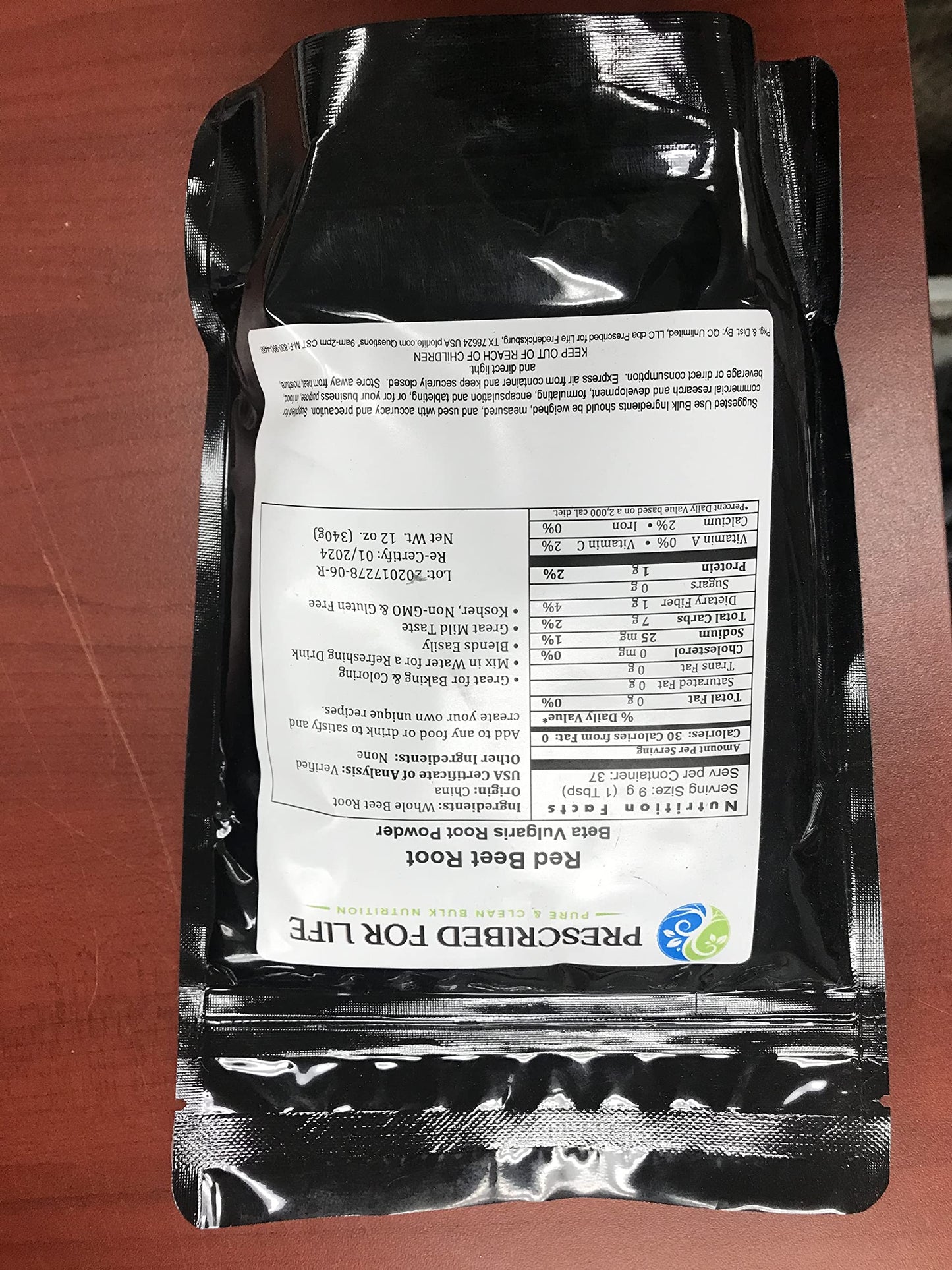 Prescribed For Life Red Clover Powder 4:1 35.27 oz