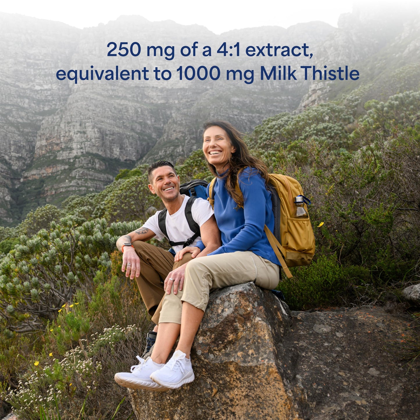 Puritan's Pride Milk Thistle 4:1 Concentration Extract 250 mg Capsules 180 Count