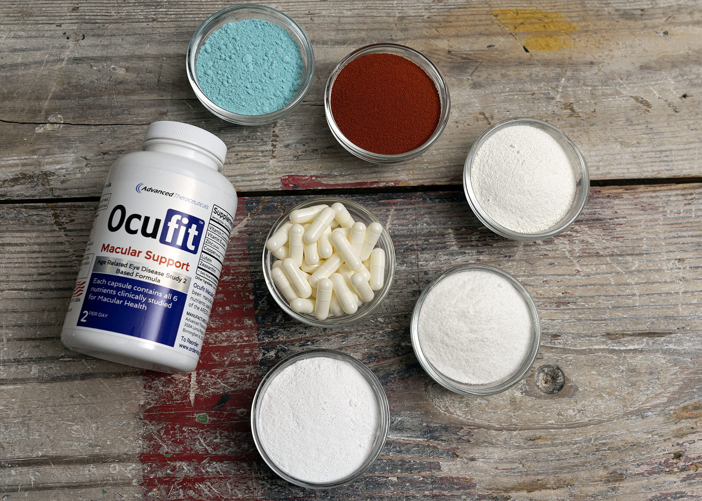 OCUFIT Eye Vitamin & Mineral Supplement Capsules 220 Count