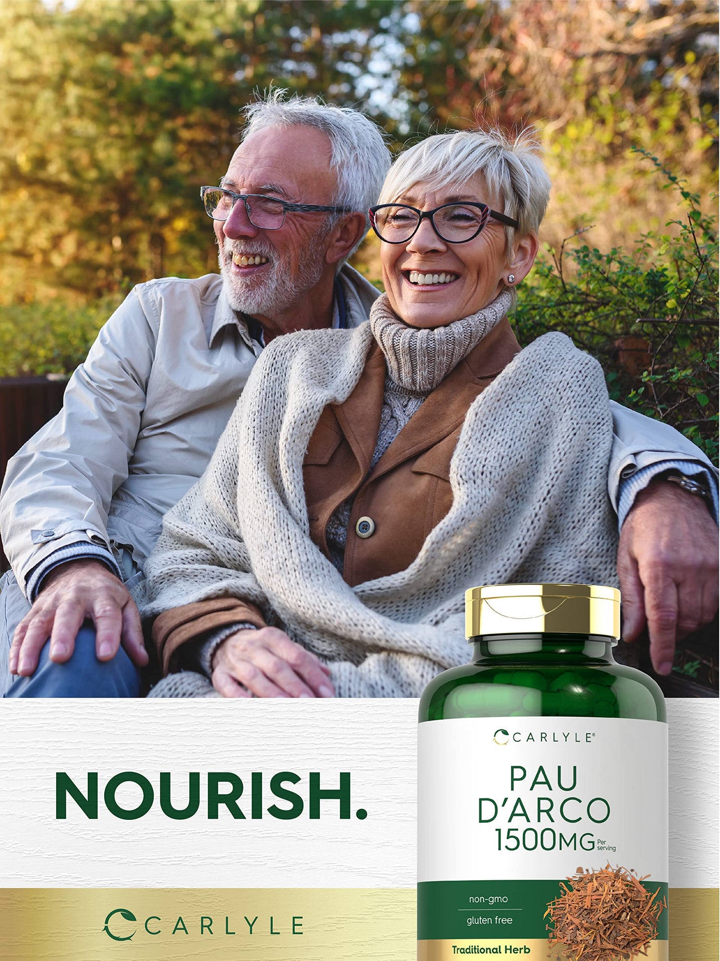 Carlyle PAU D'Arco Capsules 180 Count
