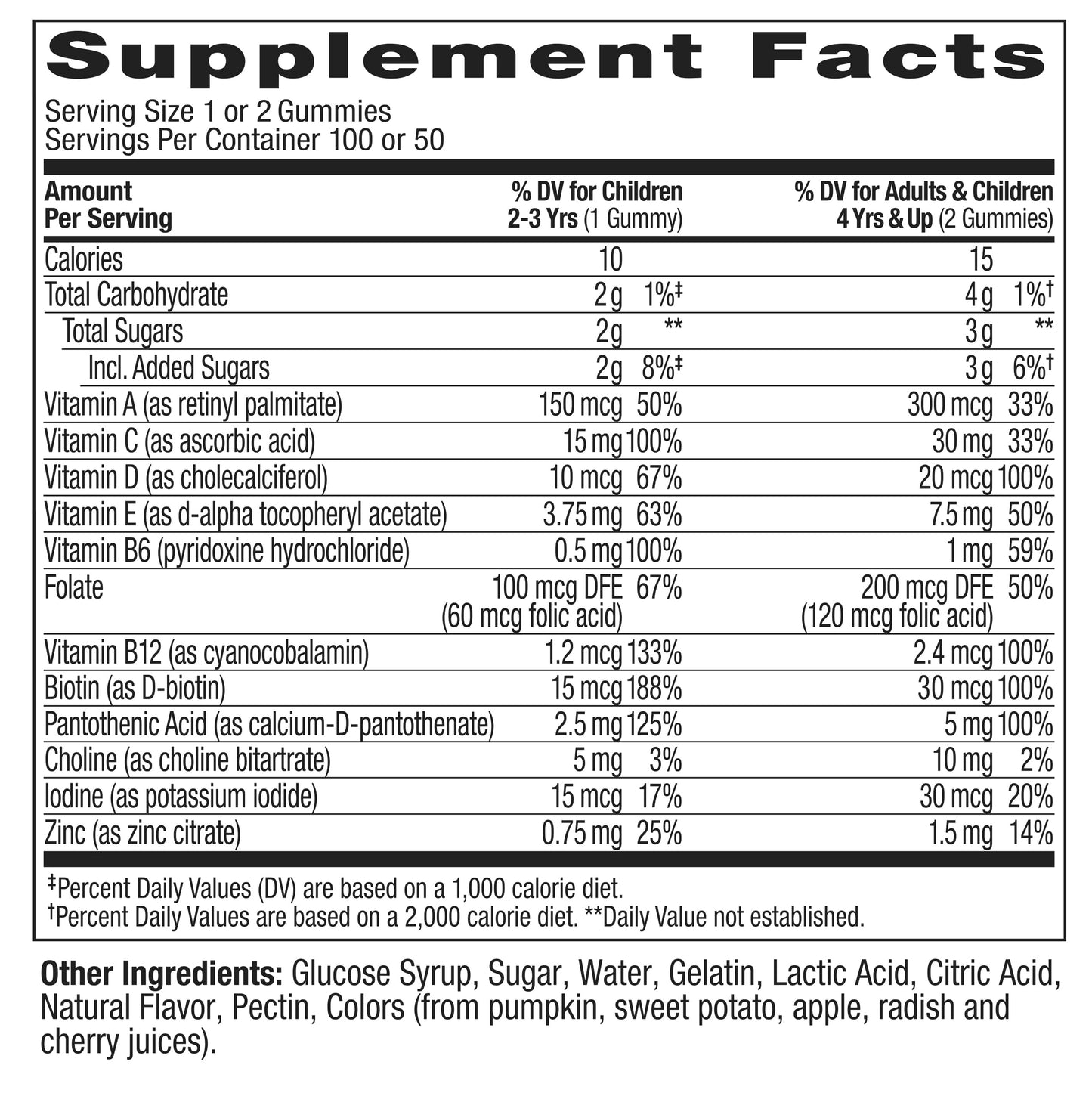 OLLY Kids Multivitamin Gummy Worms, Overall Health and Immune Support, Vitamins and Minerals A, C, D, E, Bs and Zinc, Kids Chewable Supplement, Sour Fruit Punch, 45 Day Supply - 100 Count