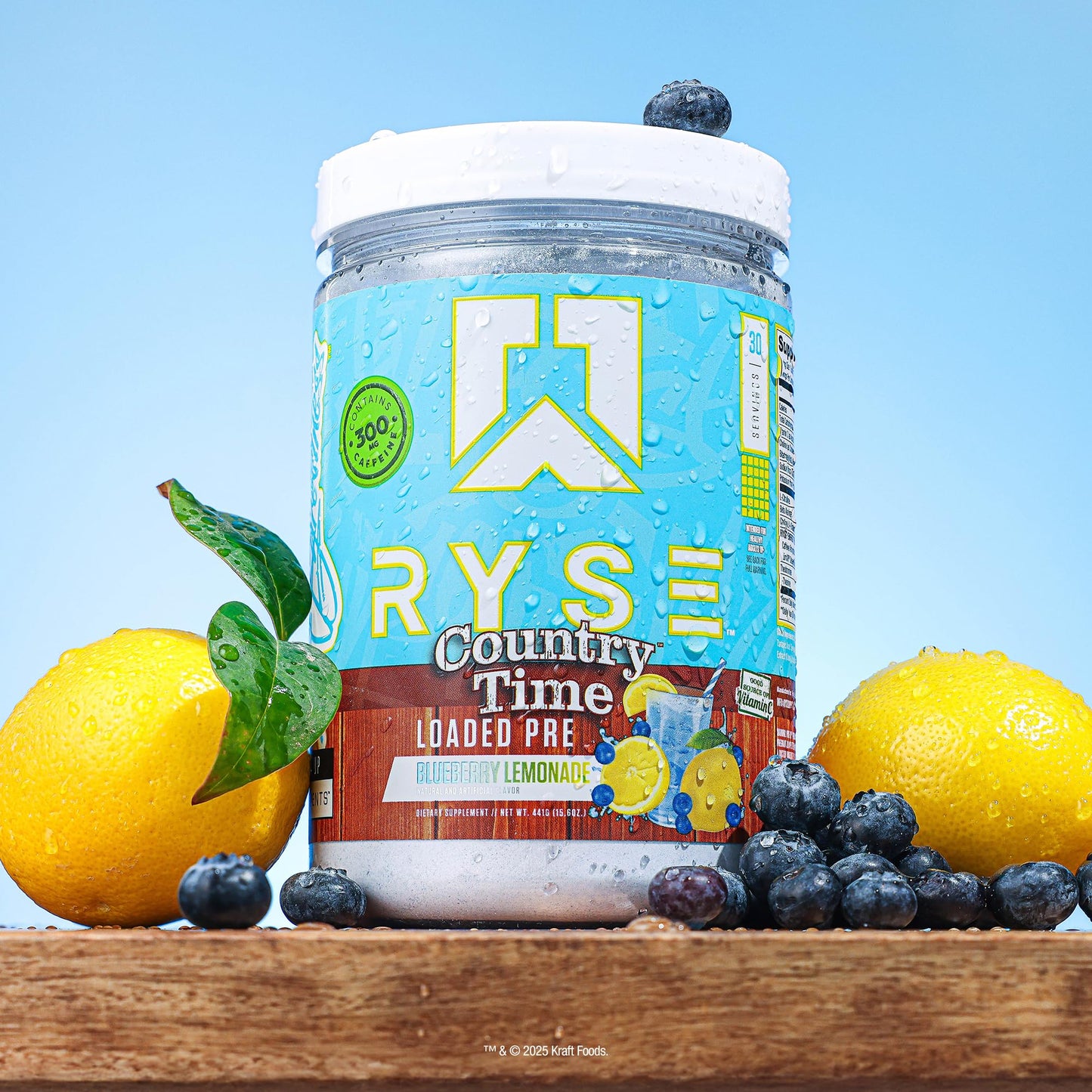 RYSE Up Supplements Loaded Pre Workout Powder 15.3 Ounces