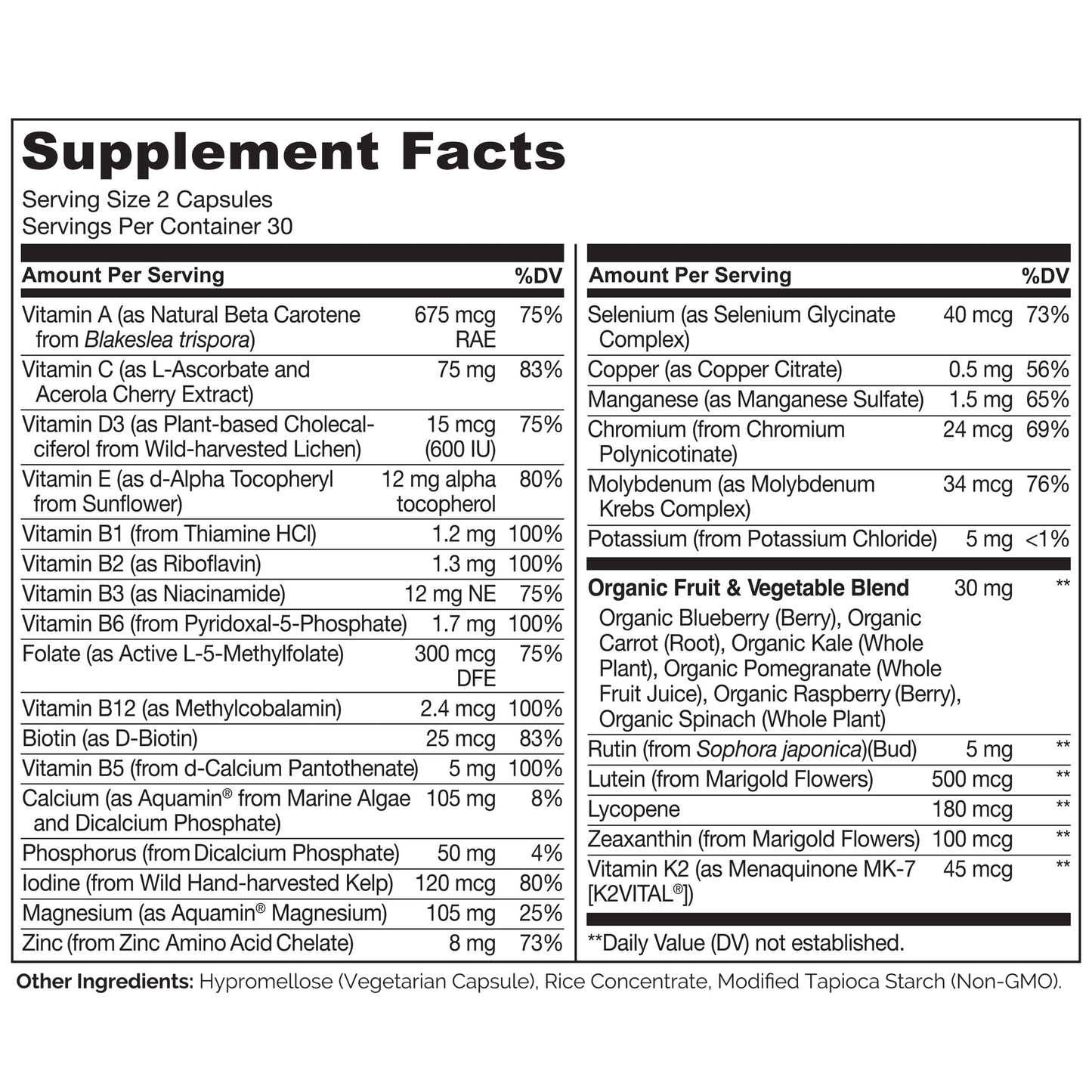 NATURELO Teen Multivitamin Capsule, 60 Capsules