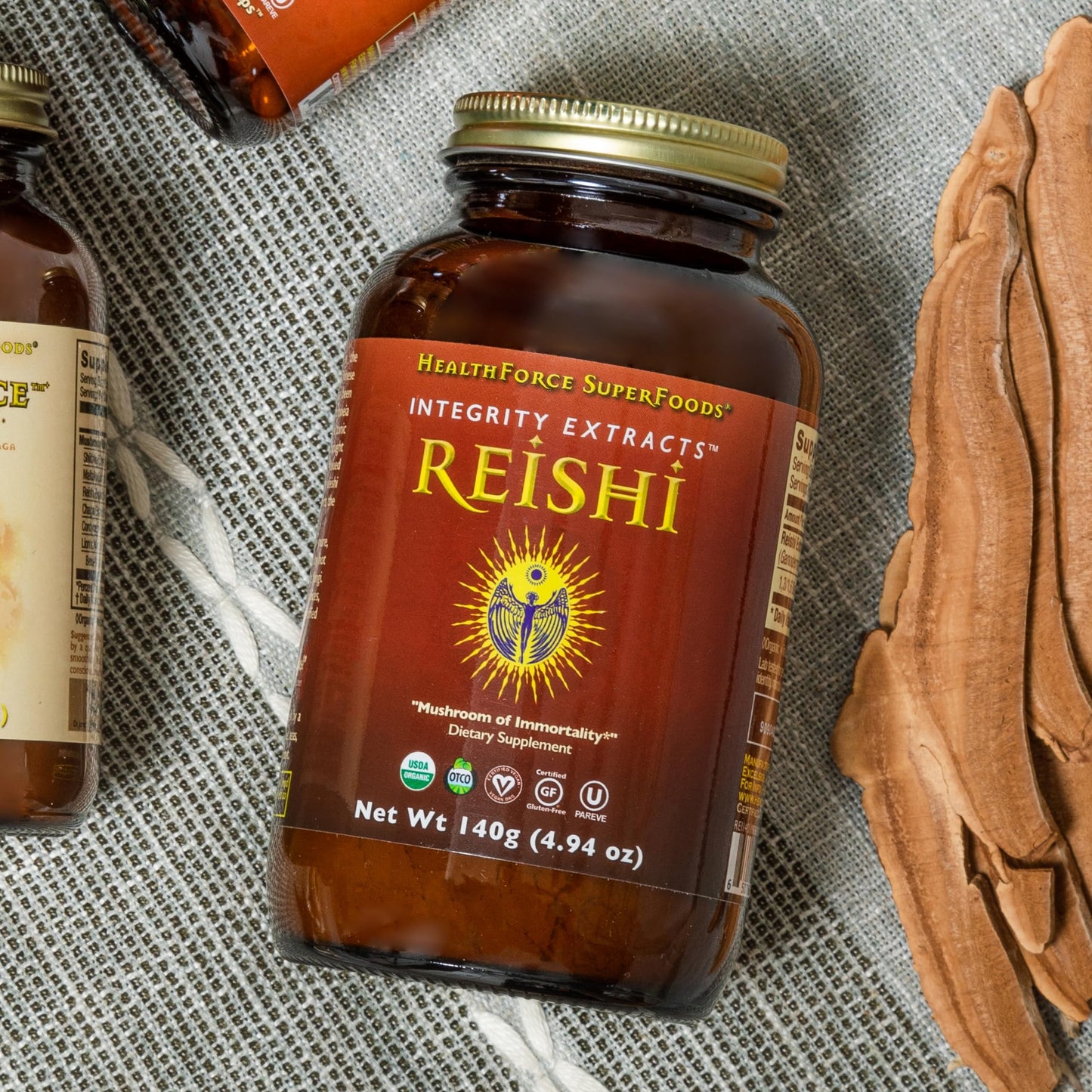 HEALTHFORCE SUPERFOODS Integrity Extracts Reishi Powder 2.2928