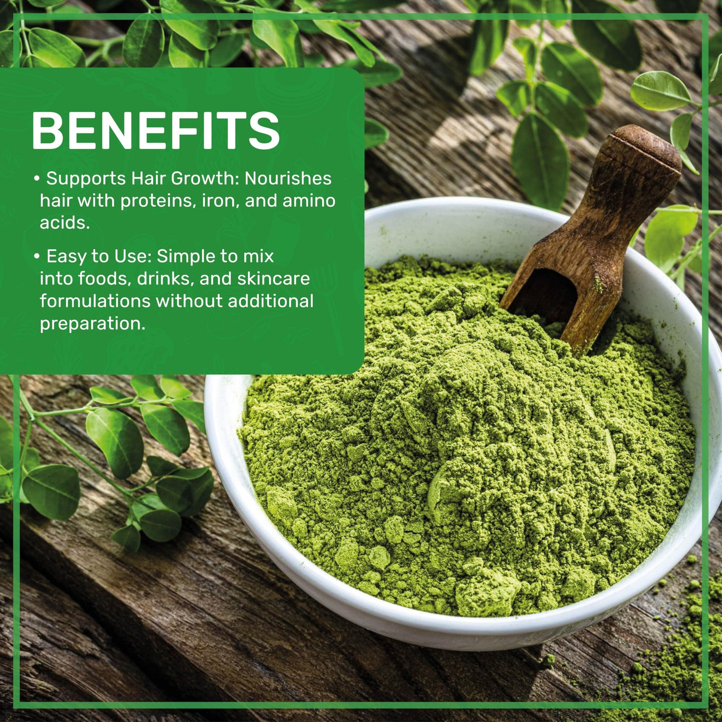 Jiva Organics Moringa Powder 20 oz