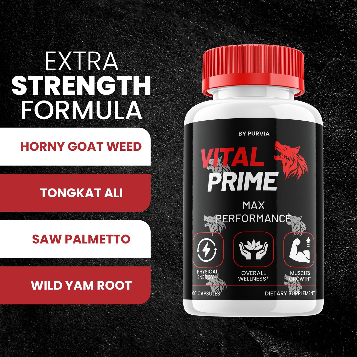 Purvia Vital Prime Capsule 300 Capsules