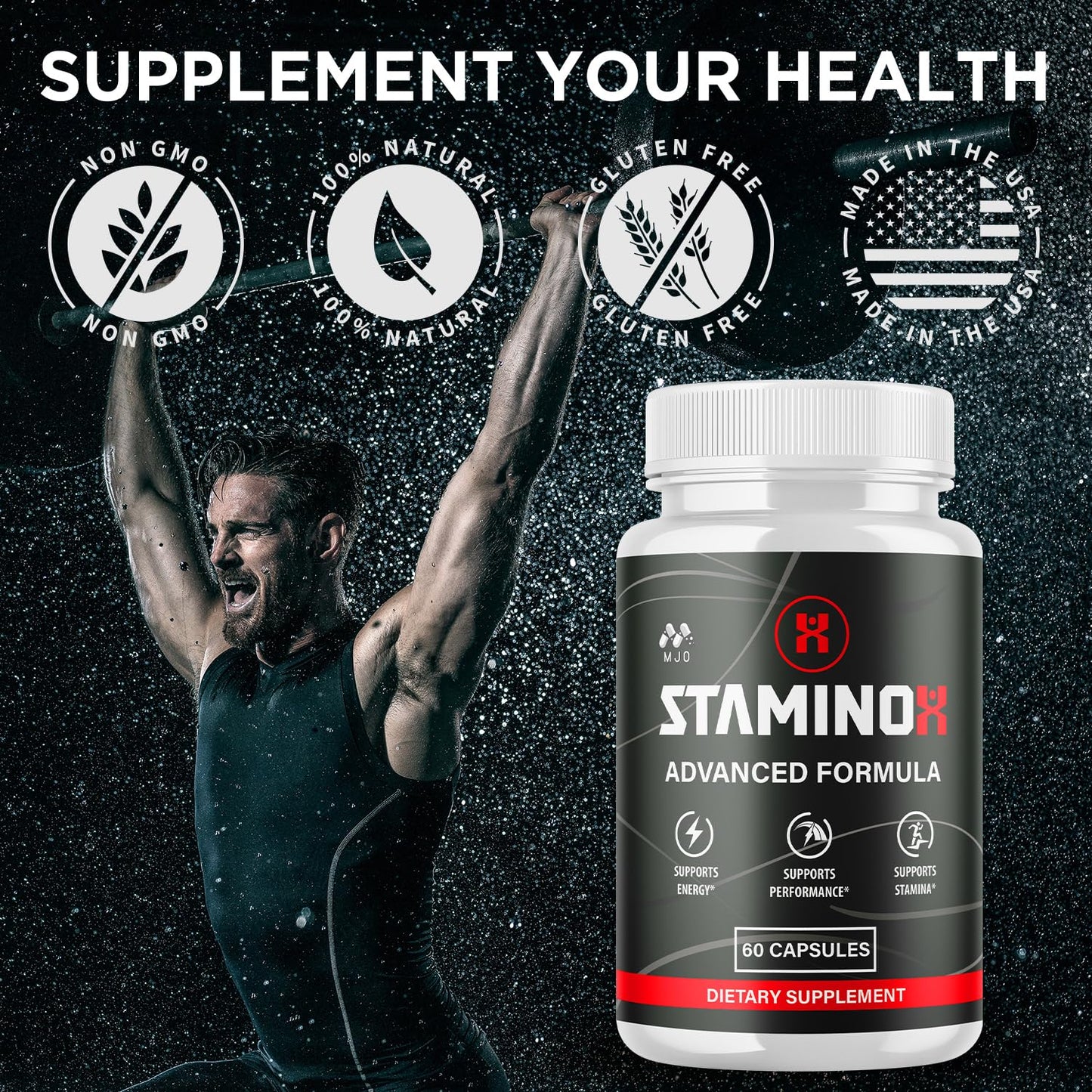 MJO Staminox 60 Capsules