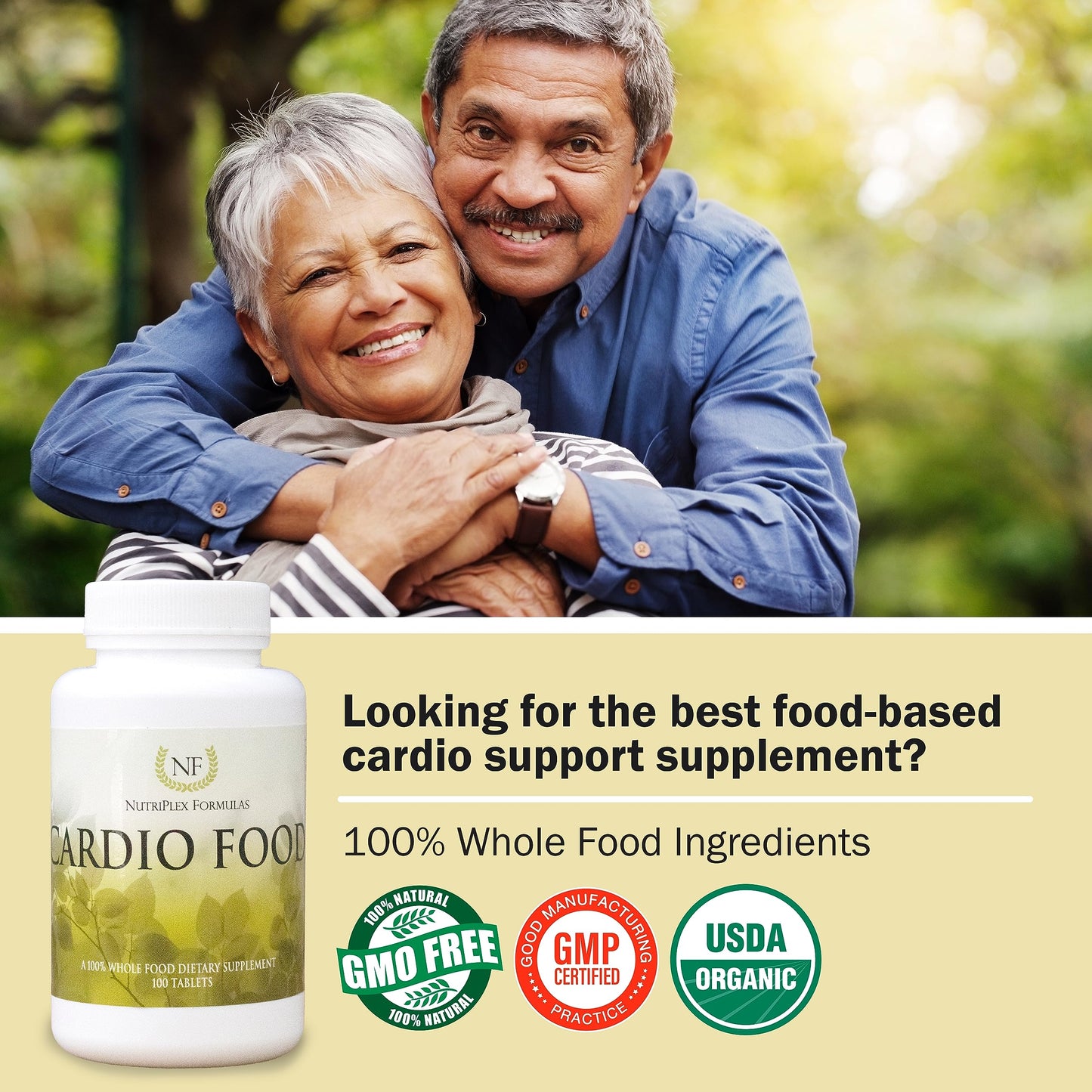NutriPlex Formulas Cardio Food Supplement Tablet 100 Tablets