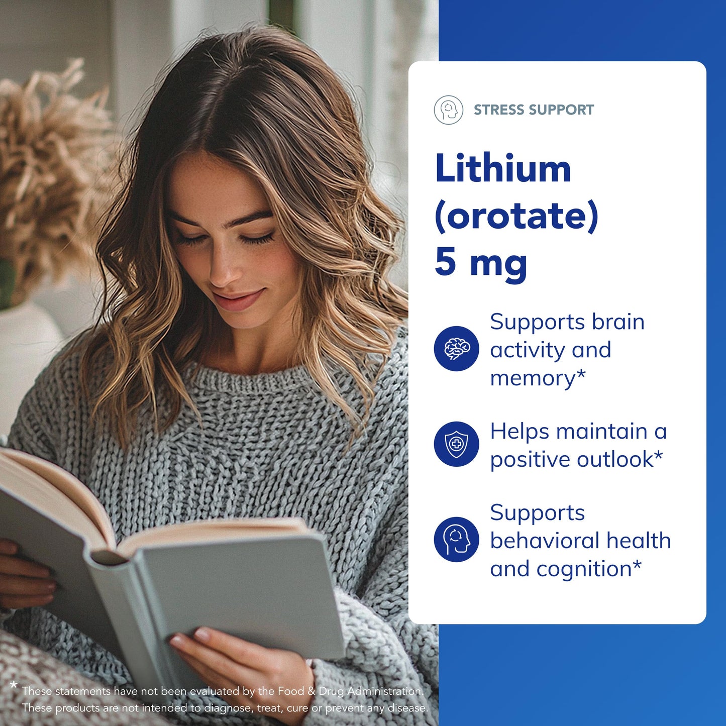 Pure Encapsulations Lithium Orotate 5 mg, 90 Capsules