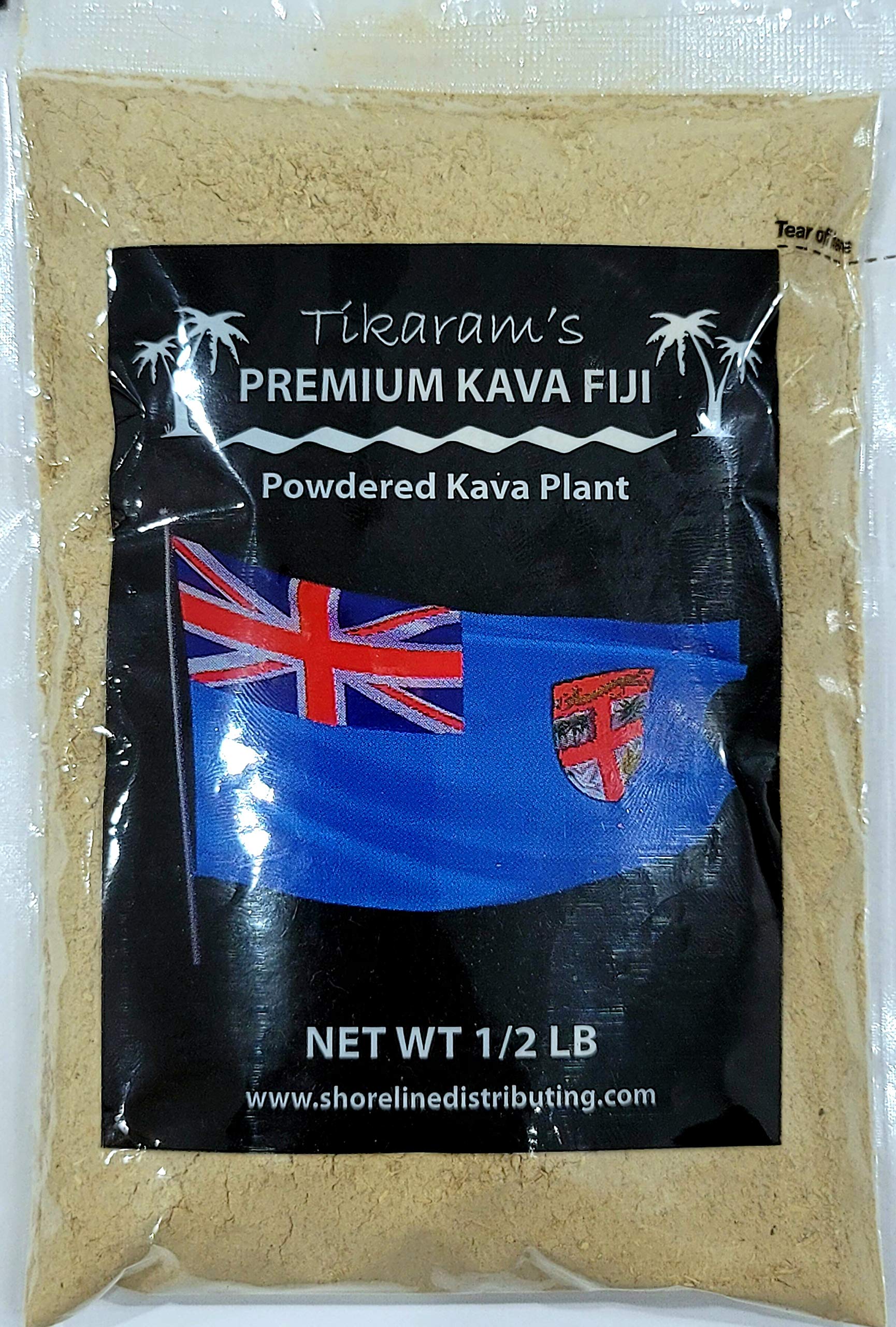 Tikaram's Kava Kava Fiji Premium Powder 8 oz