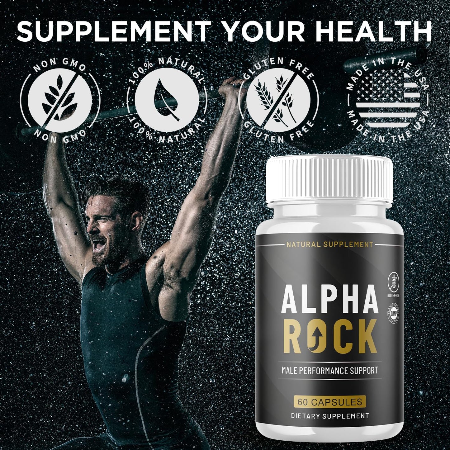 Flex University Alpha Rock Pills for Men Capsules 300