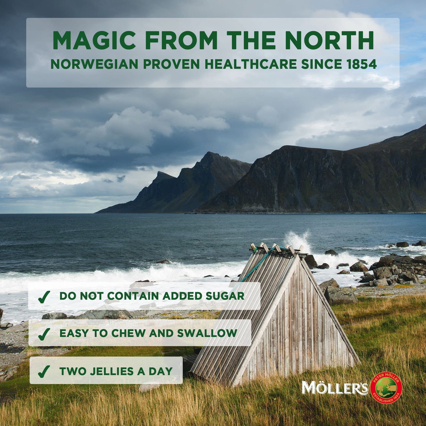 MÖLLER'S Omega-3 Gummies 36 Count