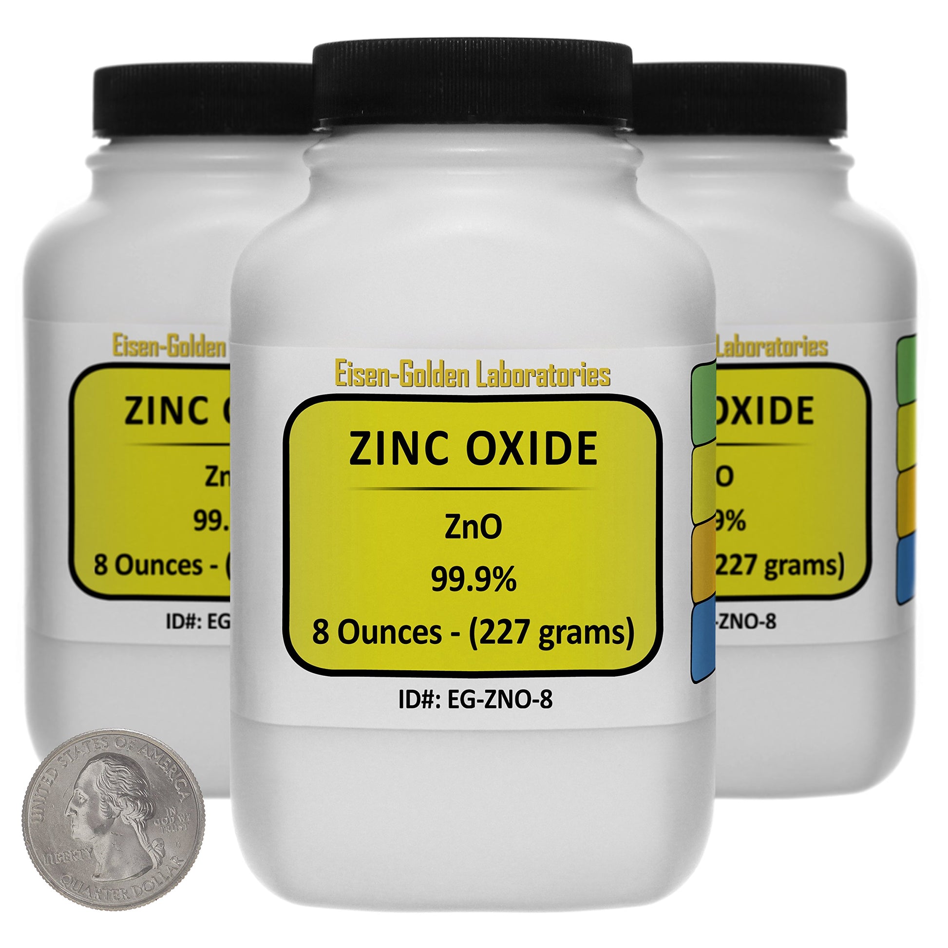 Eisen-Golden Laboratories Zinc Oxide [ZnO] 99.9% ACS Grade Powder, 1.5 lb