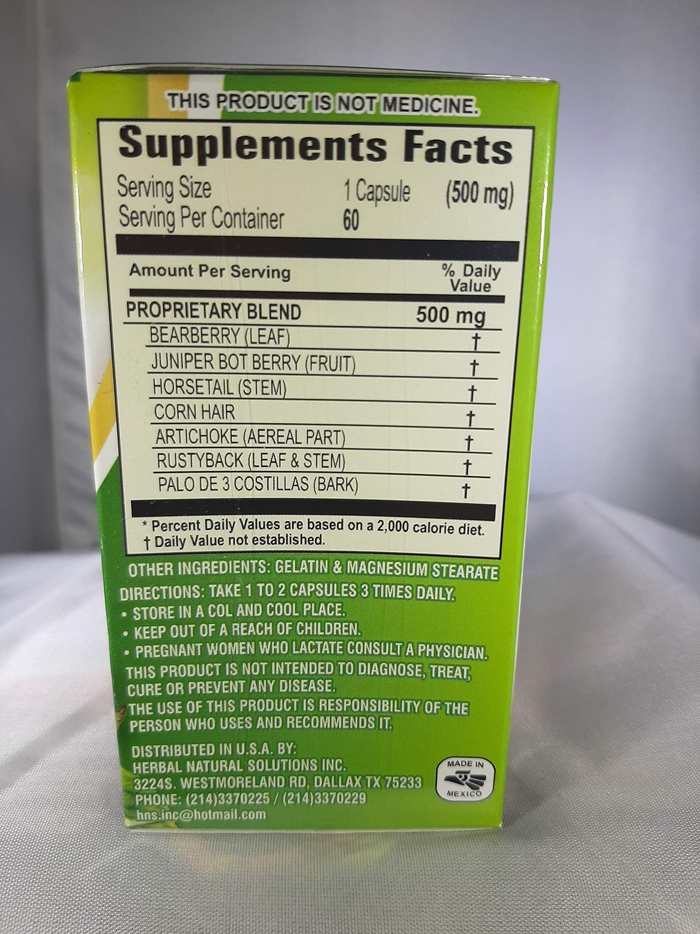 Herbal Solutions Health RNA Herbal Capsules 60 Capsules