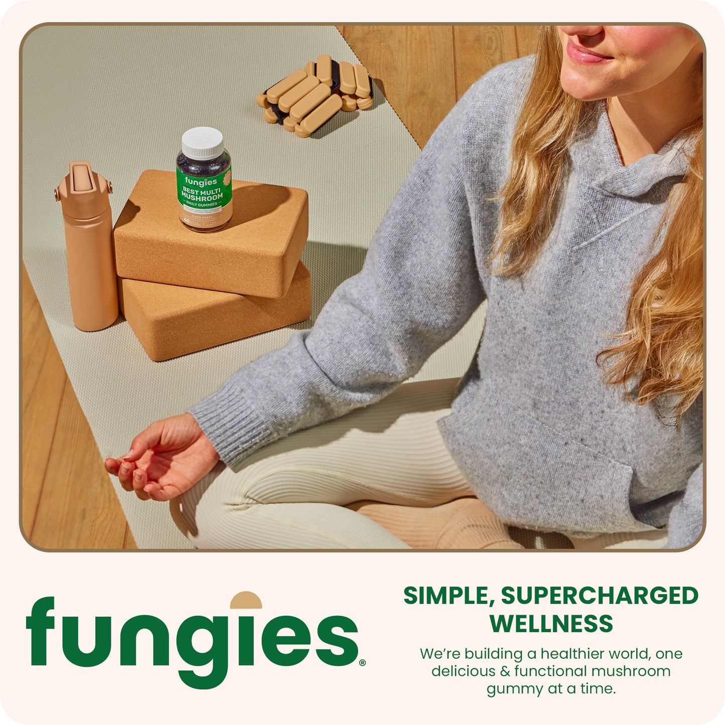 Fungies Multi Mushroom Gummies for Men & Women Gummy 60 Count