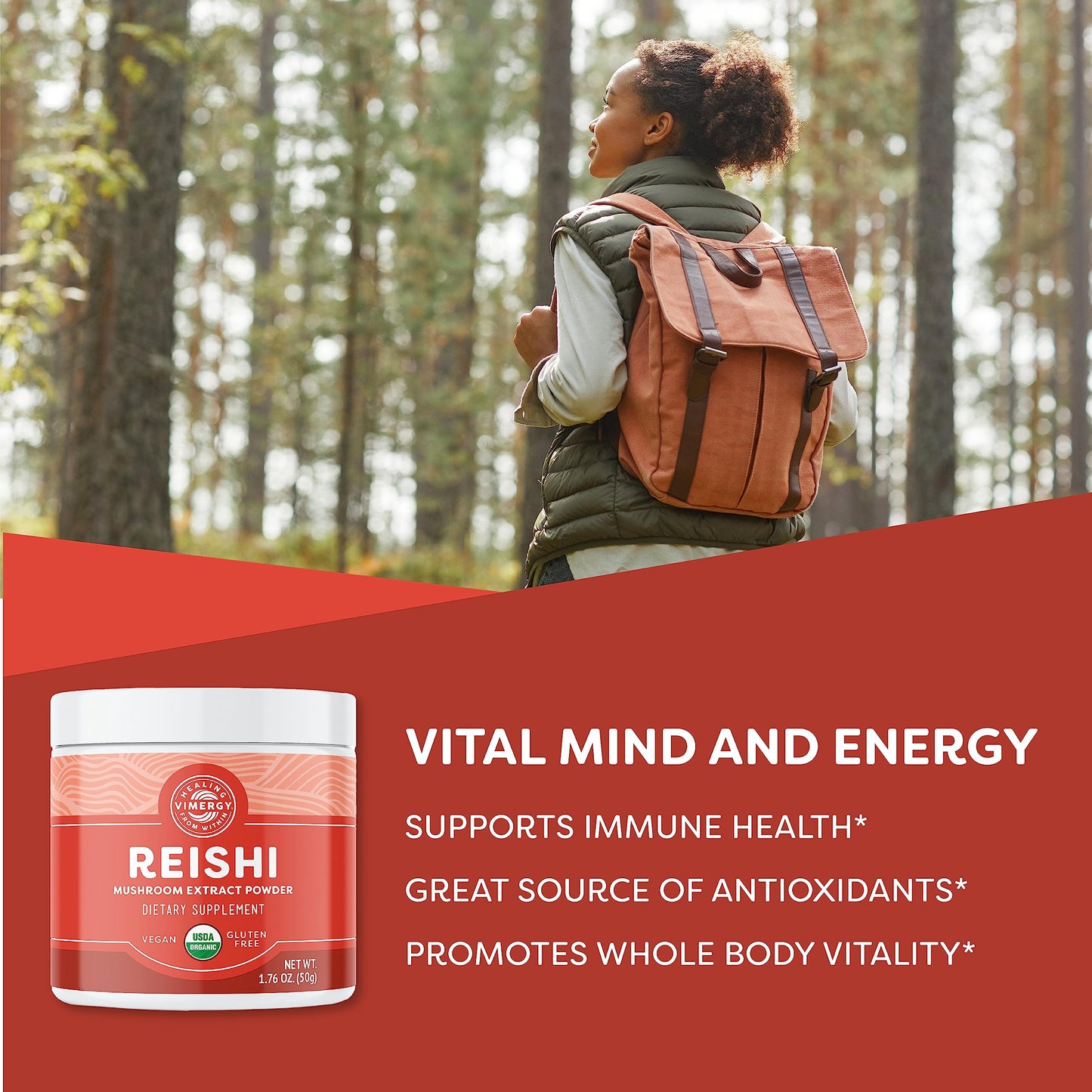 Vimergy Reishi Powder 1.76 oz