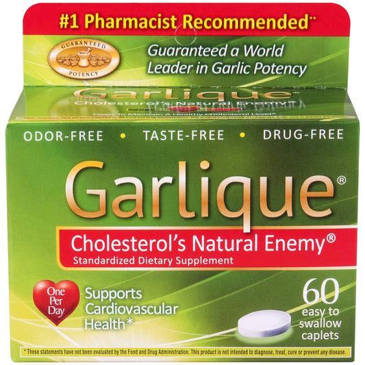 Garlique Caplets 60 Tablets Pack of 4