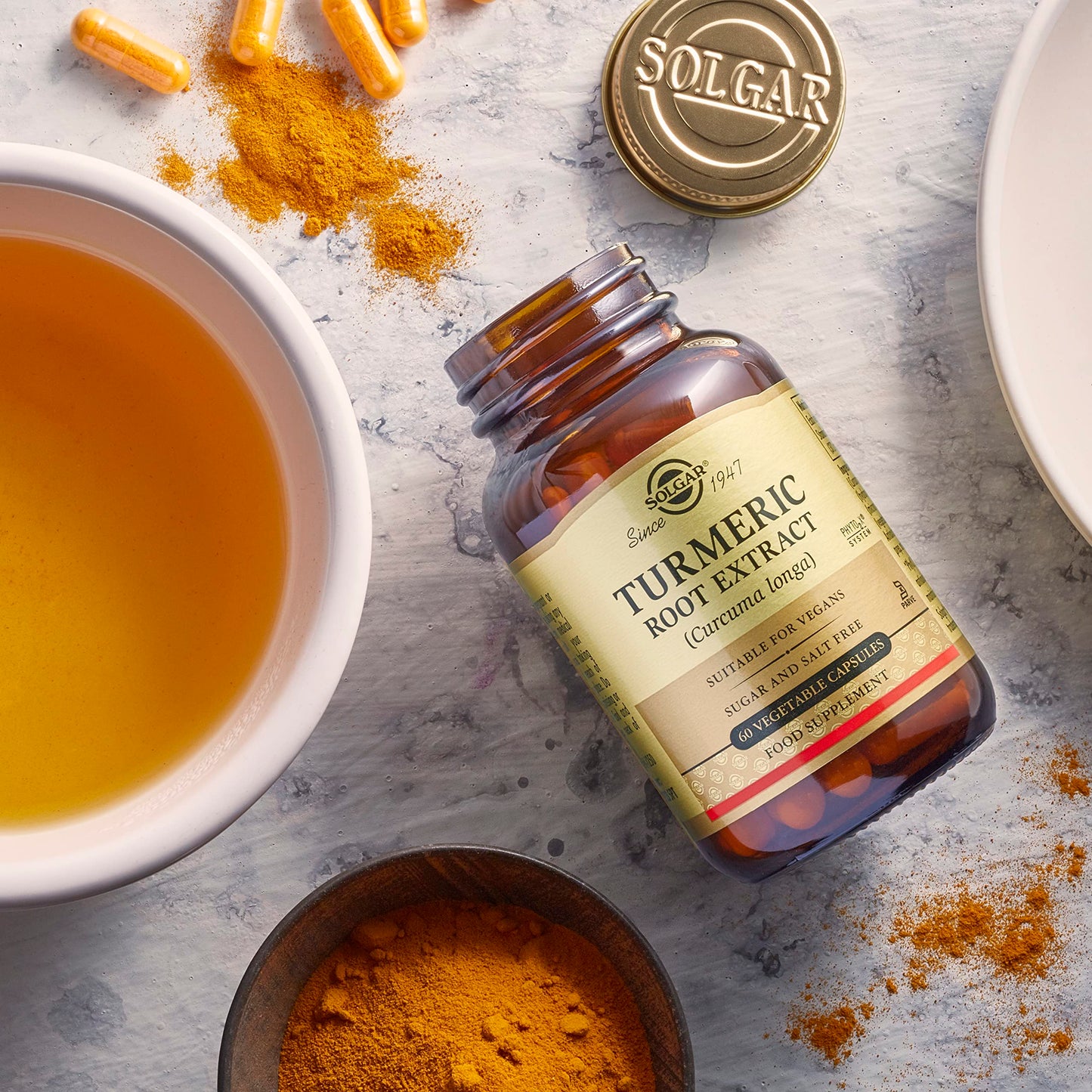 Solgar Standardized Turmeric Root Extract 400 mg Capsules, 60 Count