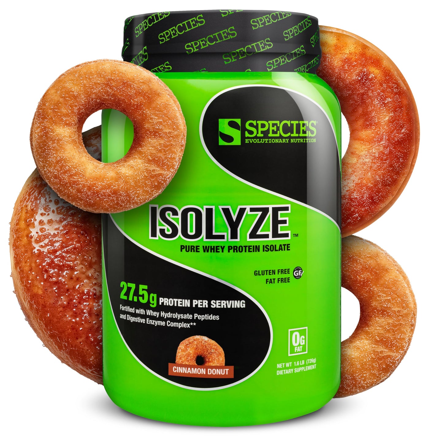 Species Nutrition Isolyze Whey Protein Powder, 22 Servings