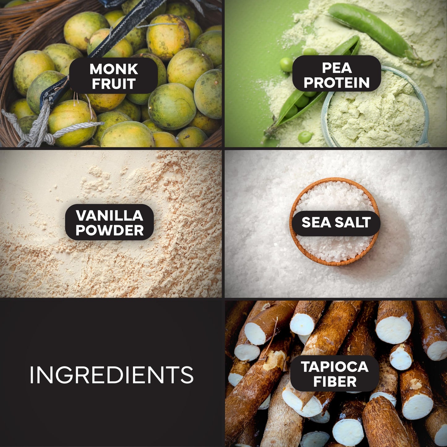 Kyhv Nutrition Plant Based Protein Vanilla 20g Clean Pea Protein Powder 28 Servings
