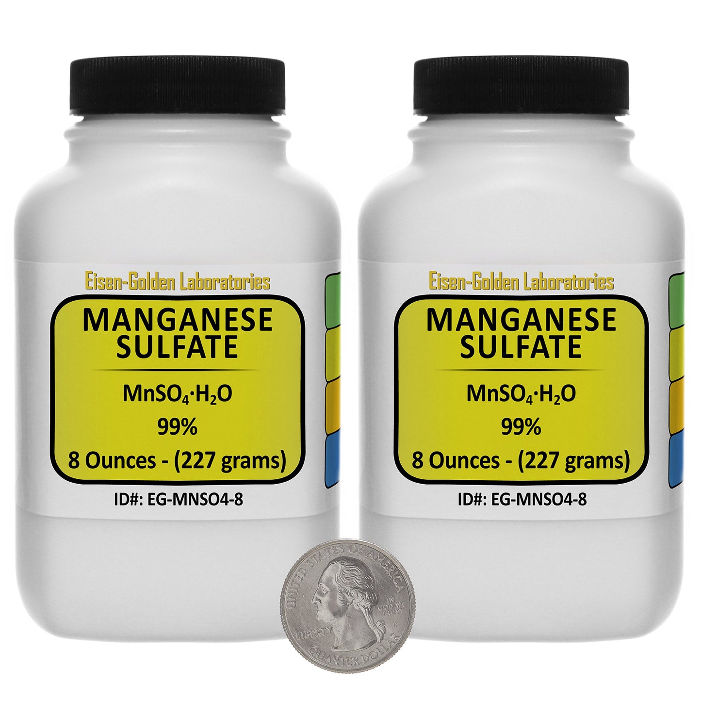 Eisen-Golden Laboratories Manganese Sulfate [MnSO4(H2O)] 99% AR Grade Powder, 1 lb
