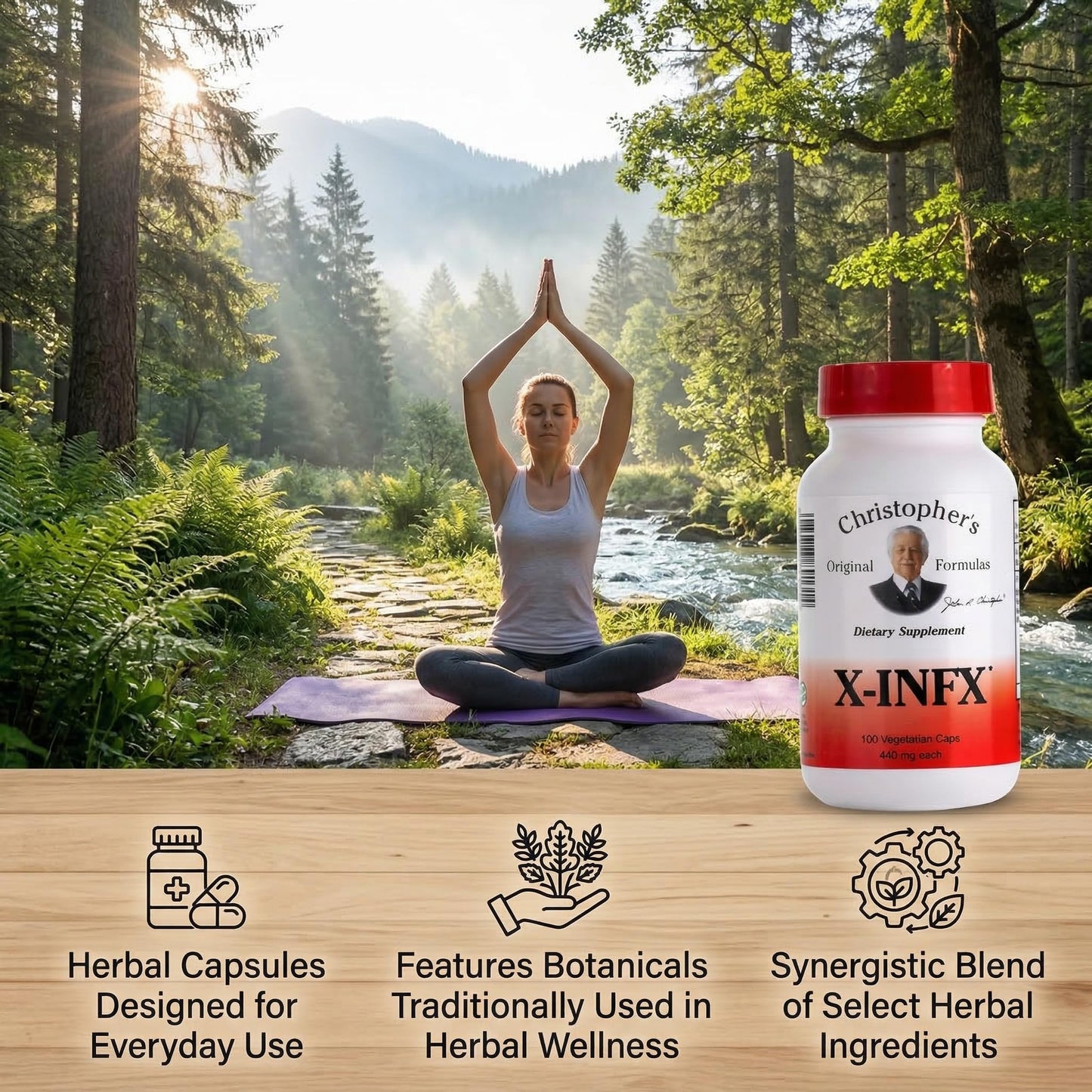 Christopher's Original Formulas X-INFX Formula Capsule 100 Count