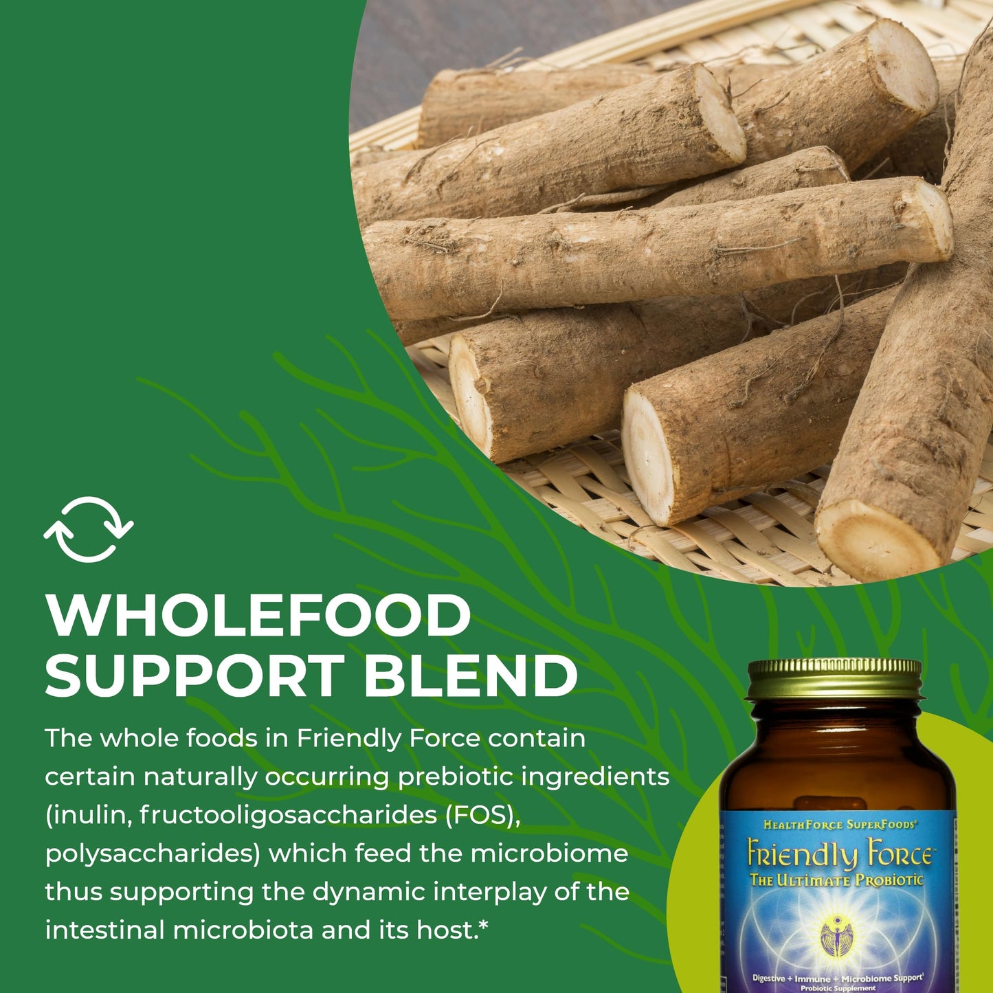 HEALTHFORCE SUPERFOODS Friendly Force Capsules, 120 Count
