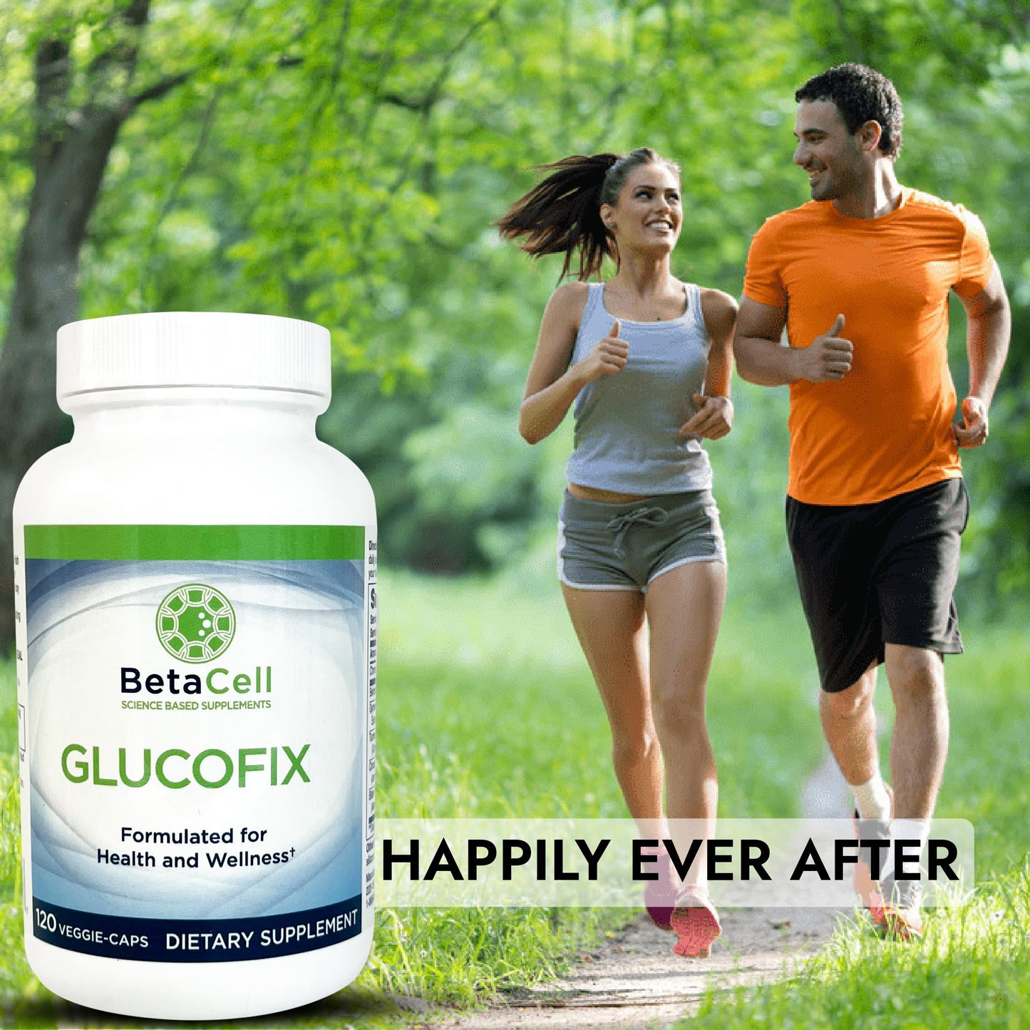 BETACELL Glucofix Berberine Supplement Capsules, 120 Count