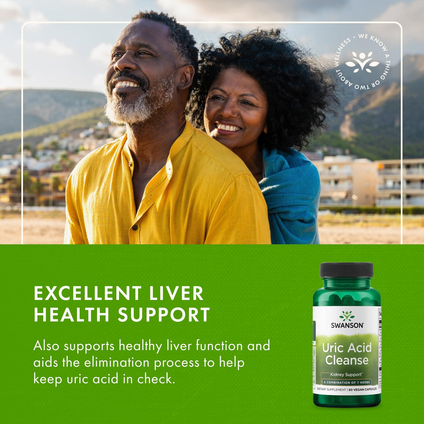 Swanson Uric Acid Cleanse Capsule 60 Veggie Capsules