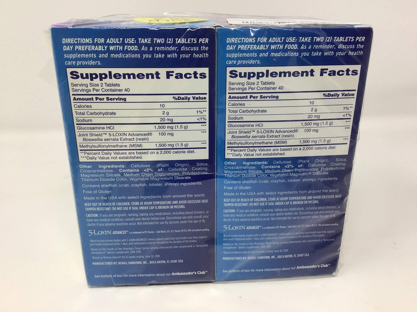 Osteo Bi-Flex Triple Strength with MSM, 160 Tablets
