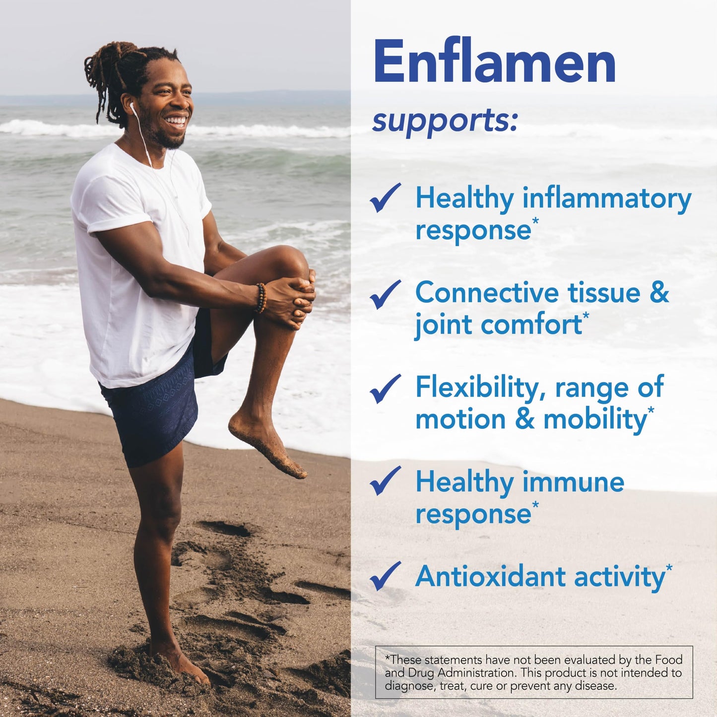 Patient One Enflamen Omega-3 Turmeric & Boswellia Capsules, 90 Count