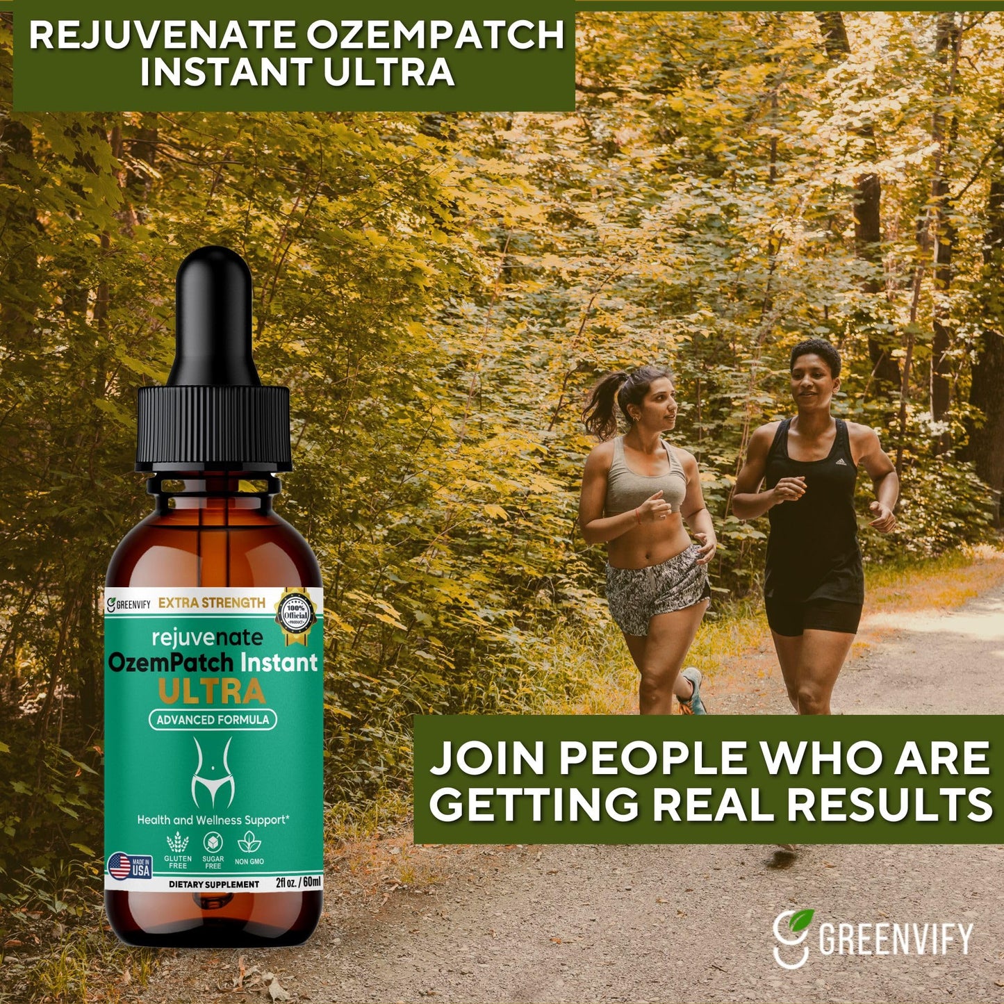 GREENVIFY OzemPatch Instant Ultra Advanced Formula, 60 Capsules