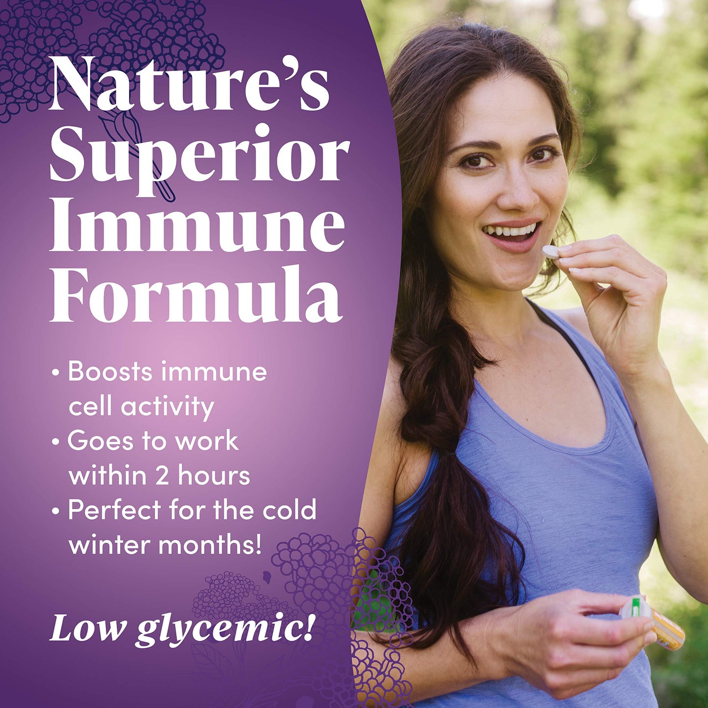 ZAND Immune Fast Elderberry Chews Boosts Immune Response & Cell Activity w/EpiCor* & Vitamin C, 30 Tablets