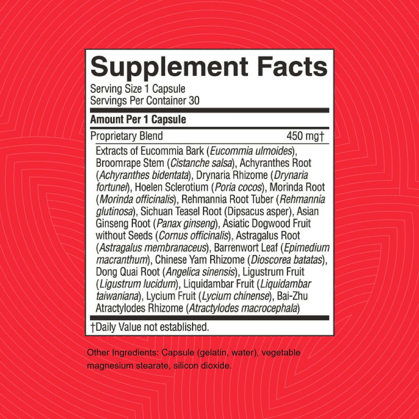 Nature's Sunshine KB-C Chinese TCM Concentrate Capsule, 30 Count