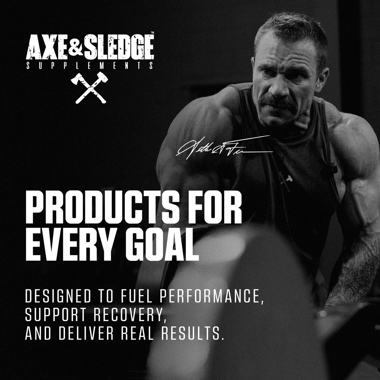 Axe & Sledge Basics Creatine Powder, 50 Servings