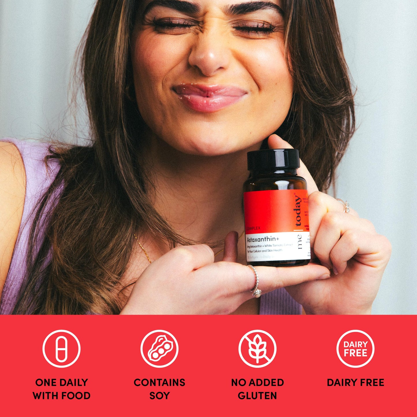me today Complex Astaxanthin+ 8mg Supplement Softgels 90 Count