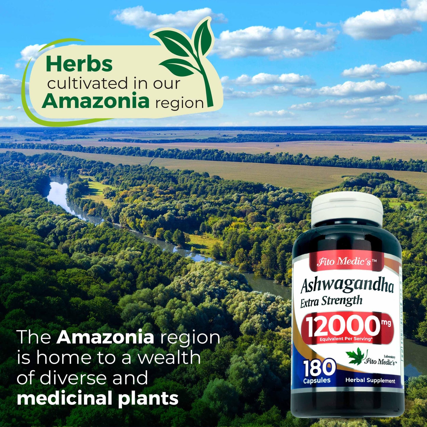 FITO MEDIC'S Ashwagandha Capsules 180