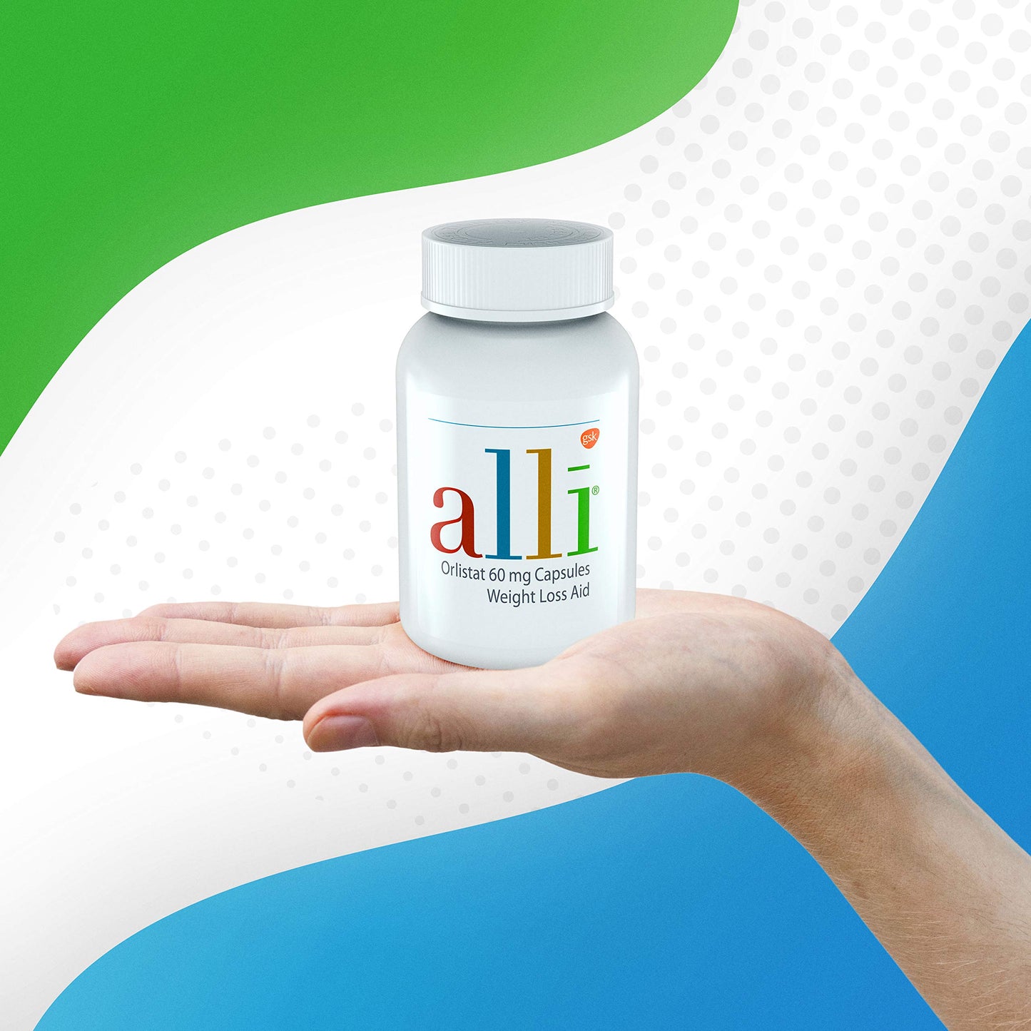 alli Diet Weight Loss Supplement Orlistat 60mg Capsule, 170 Count