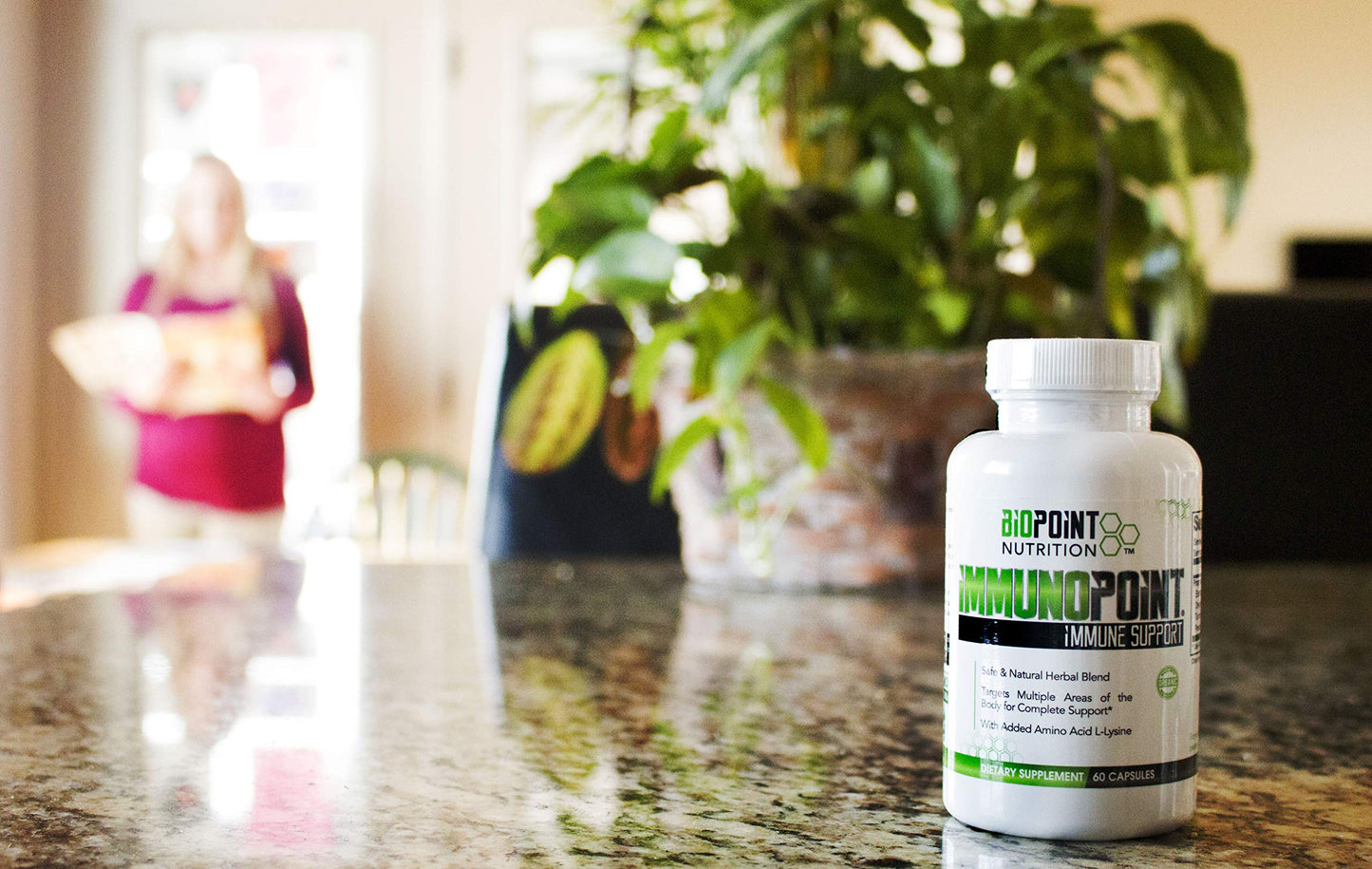 Immunopoint Immune Support Booster Organic Elderberry 60 Capsules