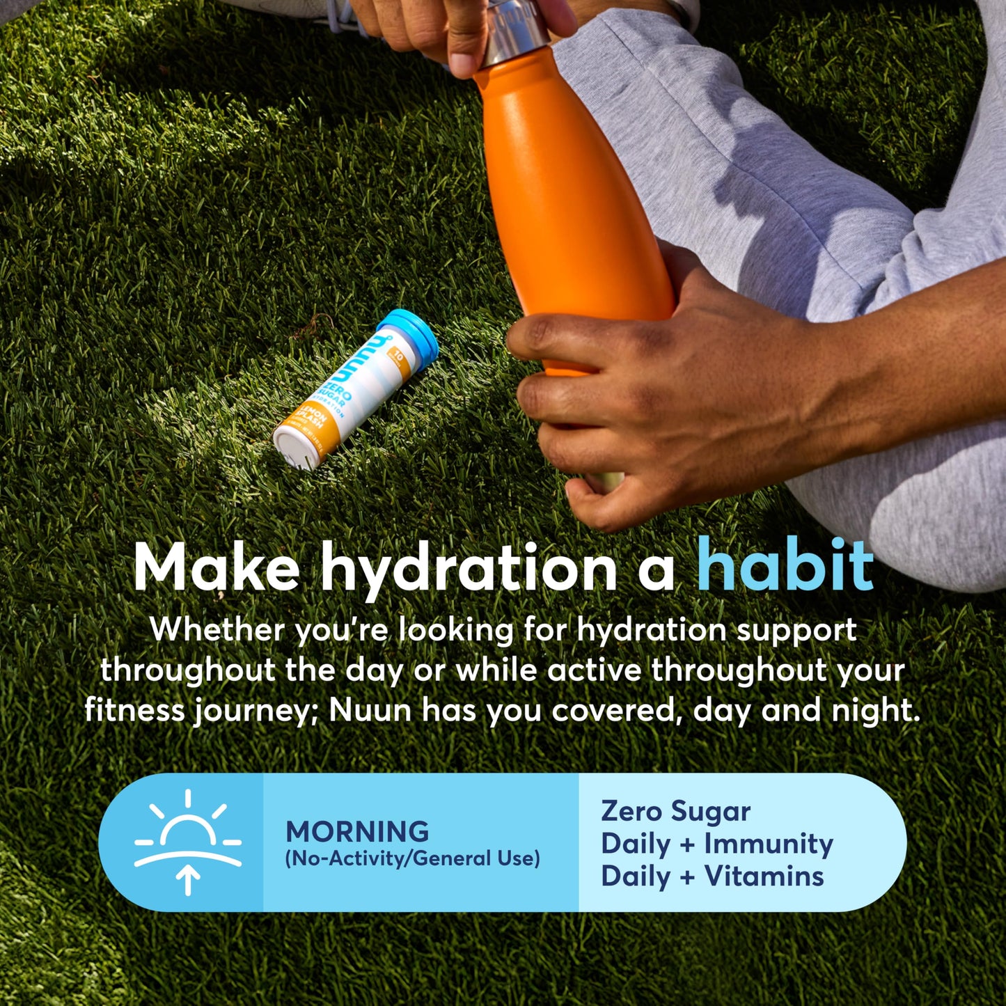 Nuun Zero Sugar Hydration Electrolyte Tablets, Wild Strawberry Flavor, 80 Tablets