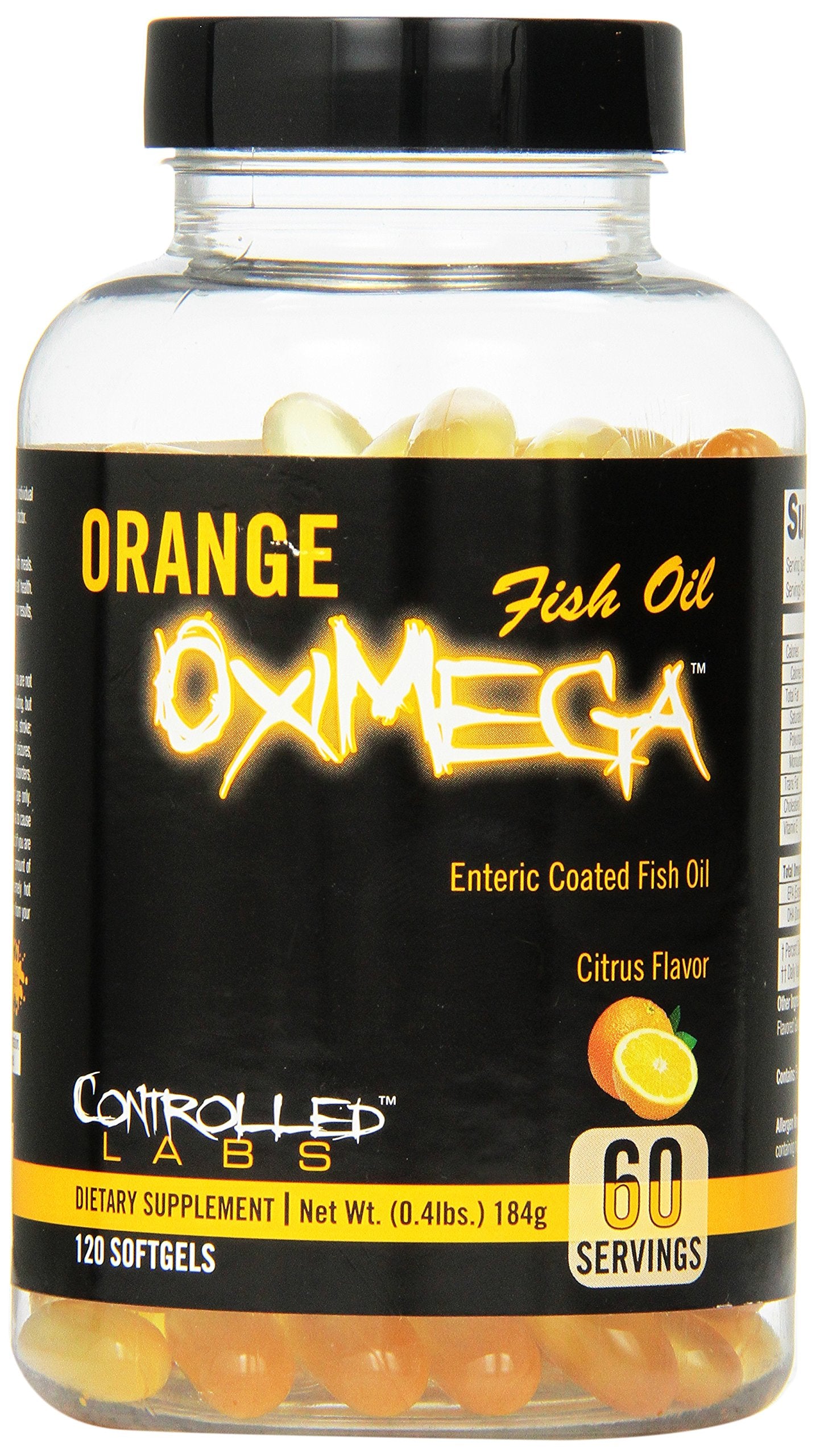 CONTROLLED LABS Orange Triad, Orange Oximega Fish Oil, PROmore Protein French Vanilla Ice Cream Sundae Bundle, 120 Softgels, 3 Count