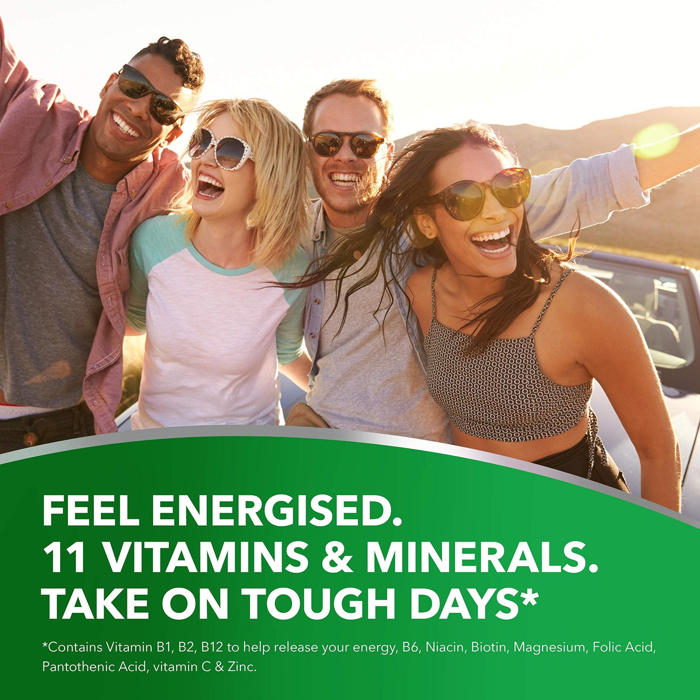 Berocca Energy Vitamin Tablets Mango Flavour, 15 Tablets