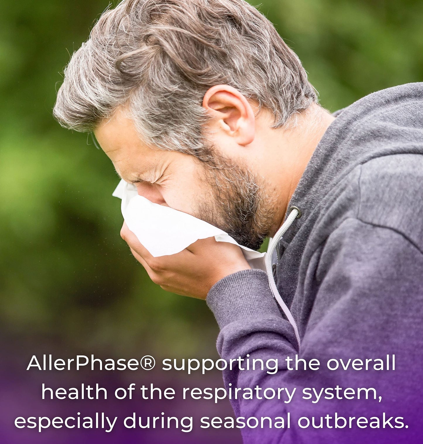 Tango AllerPhase Natural Herbal Sinus and Lung Relief Supplement Capsule, 30 Capsules