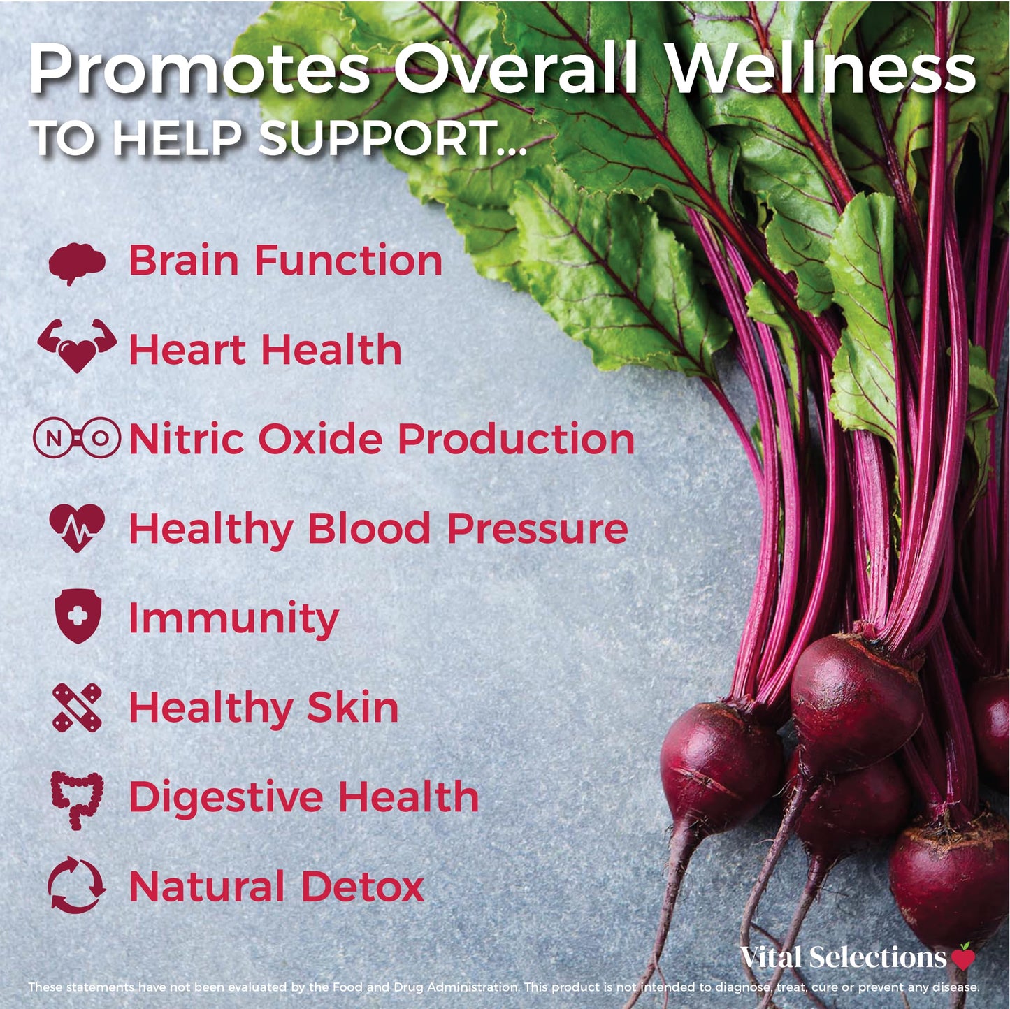 Vital Selections 100% Organic Beet Root Juice Powder, 6