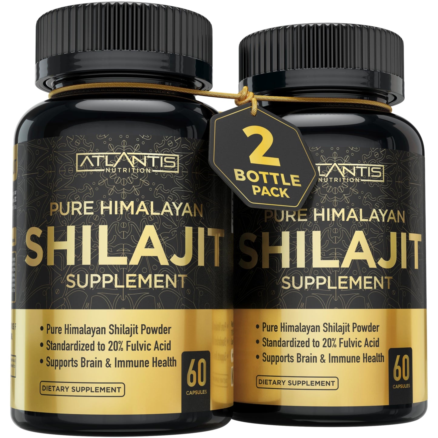 Atlantis Nutrition Himalayan Shilajit Capsules 120 Capsules