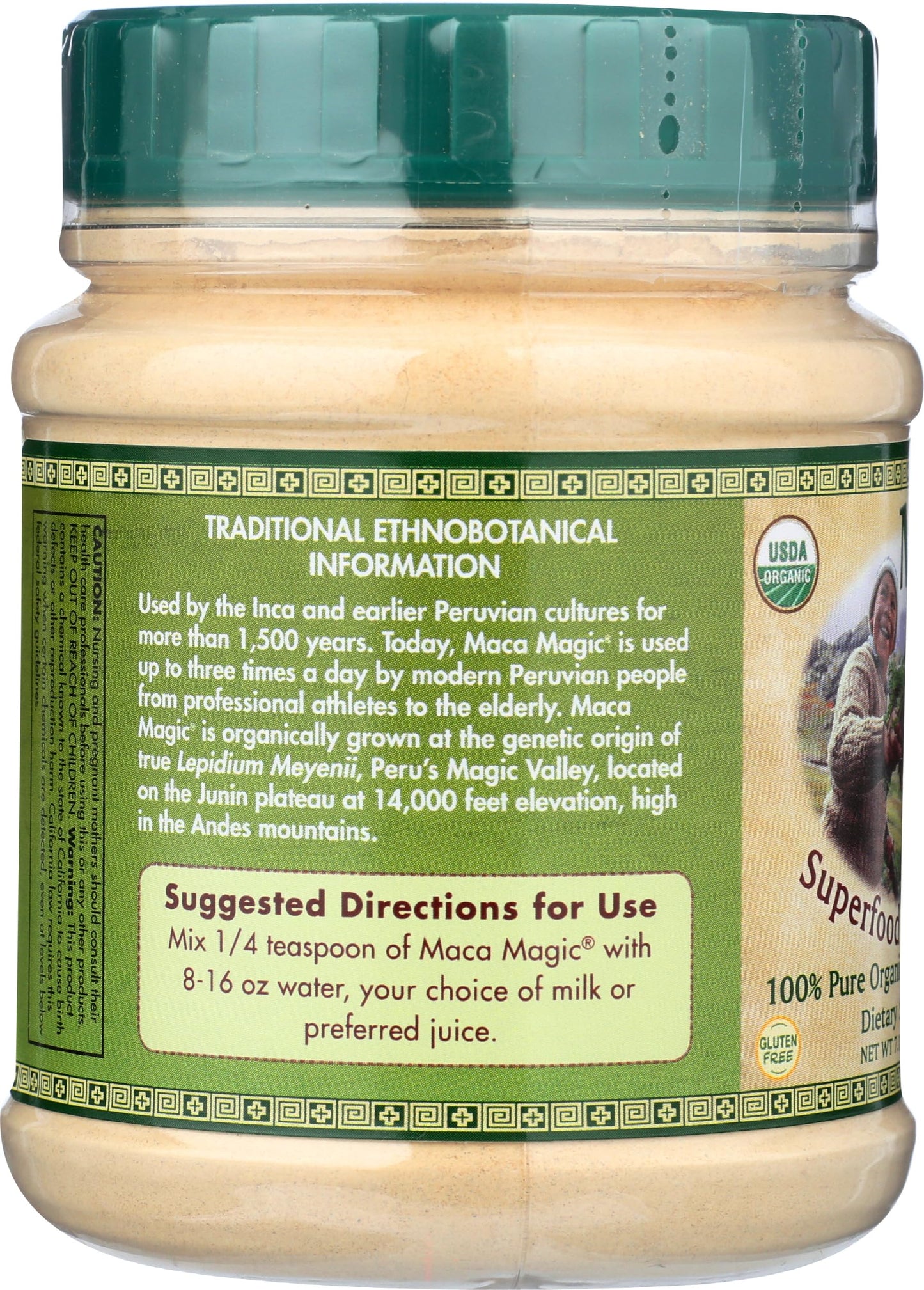 Maca Magic Organic Black Maca Powder 7.1 oz