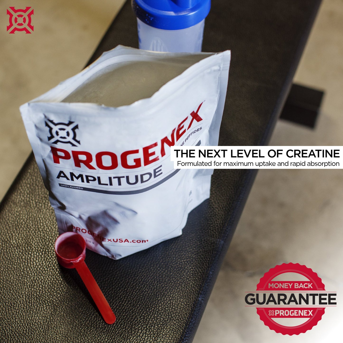 Progenex Amplitude Creatine Peptides Powder, 60 Servings
