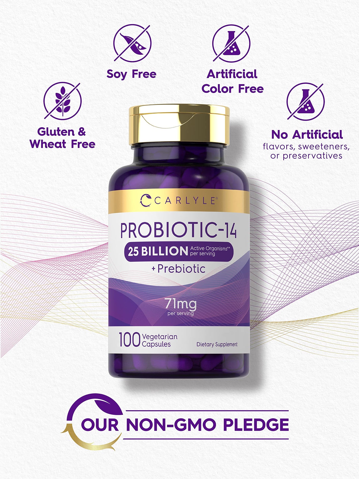 Carlyle Probiotics for Men and Women Capsule 100