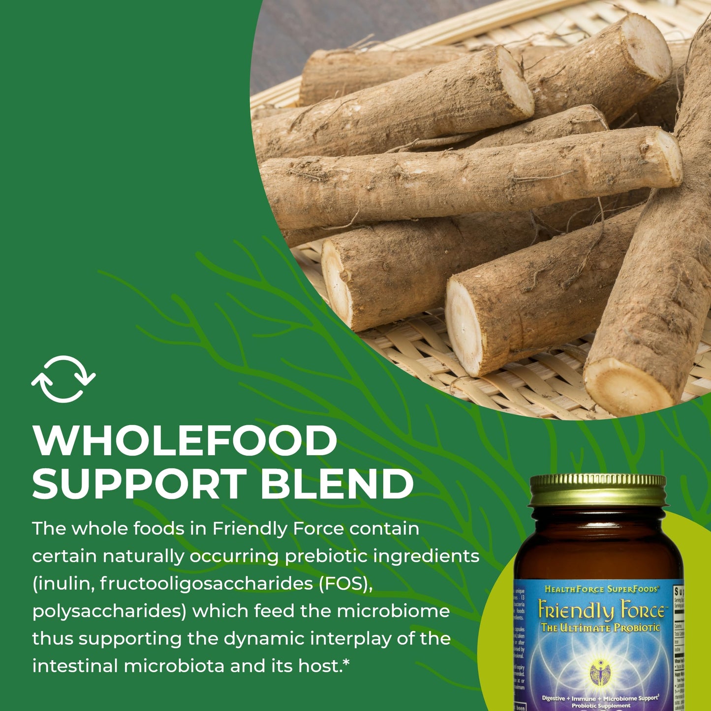 HEALTHFORCE SUPERFOODS Friendly Force Capsule, 60 Count